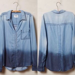 Holding Horses Dip-Dye Chambray Shirt